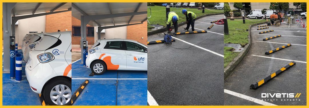 Protege Cargadores De Coches El ctricos En Parking