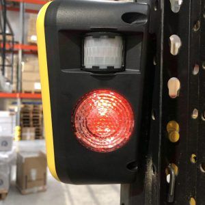 Sensor anticolisión para esquinas sensor con alerta luminosa y sonora