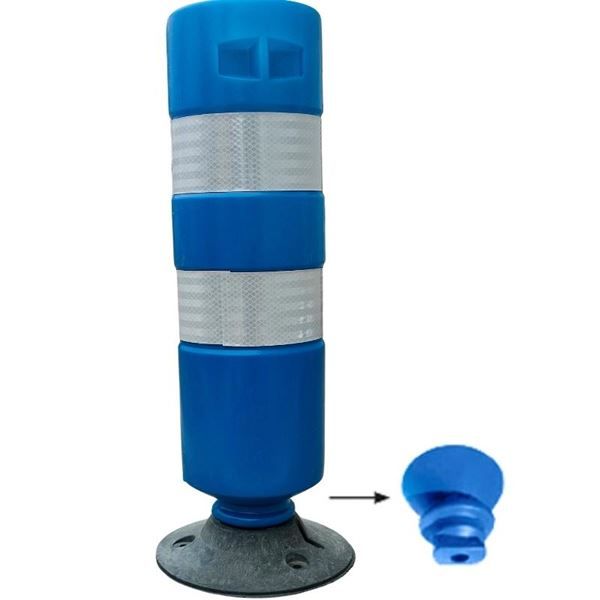Hito H-75 con base desmontable​ azul