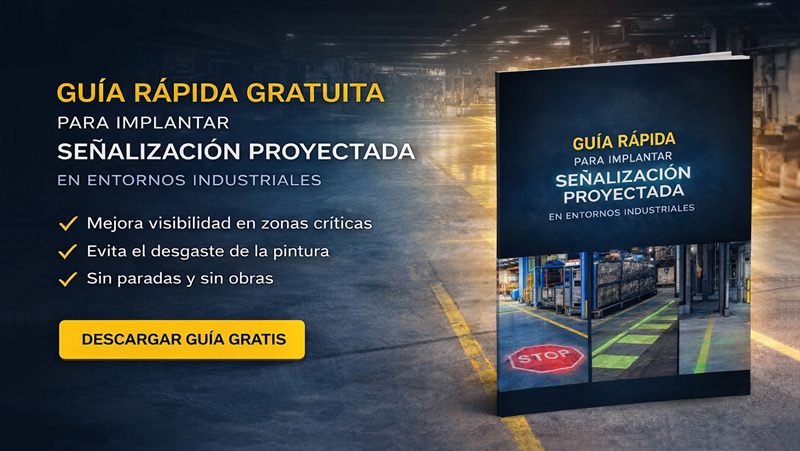 banner Guía para implantar señalización proyectada en entornos industriales