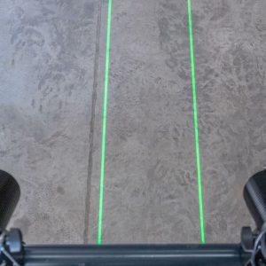 Líneas virtuales con 2 proyectores láser