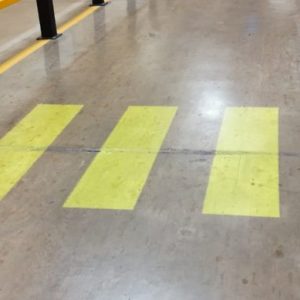 señal de paso peatonal con proyector LED