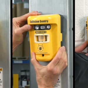 Instalación del Sensor anticolisión multi zona con imanes o tornillos
