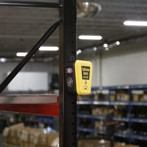 Sensor anticolisión esquinas en estantería metálica